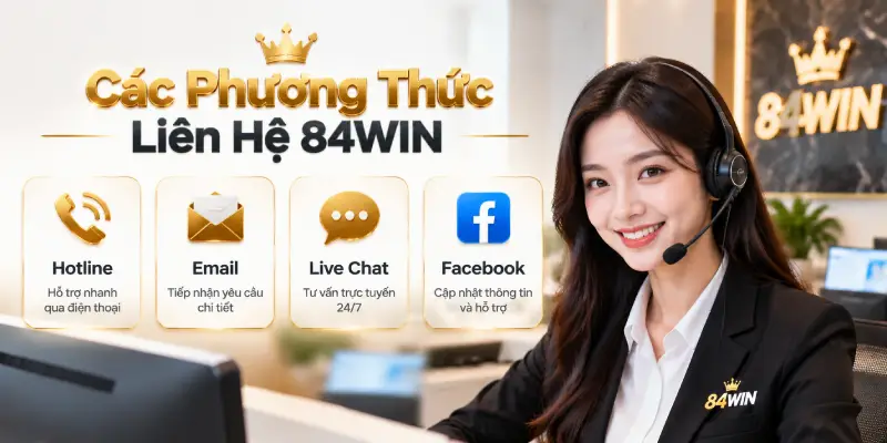 Các Phương Thức Liên Hệ 84WIN